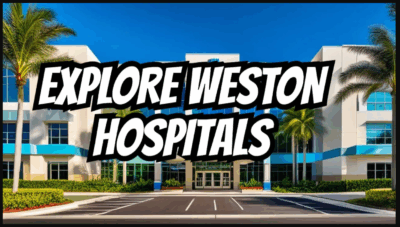 HOSPITALS in WESTON Florida 🏥Discover some of the HEALTH CARE facilities